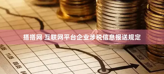 搭搭网 互联网平台企业涉税信息报送规定